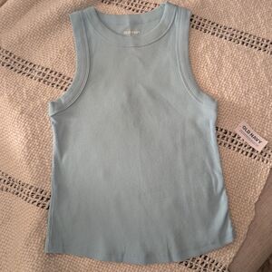 Old Navy Sky Blue Sleeveless Top